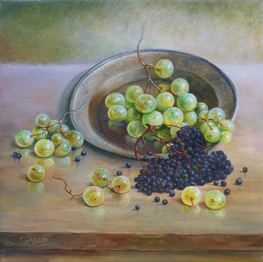 Weintrauben und Holunder