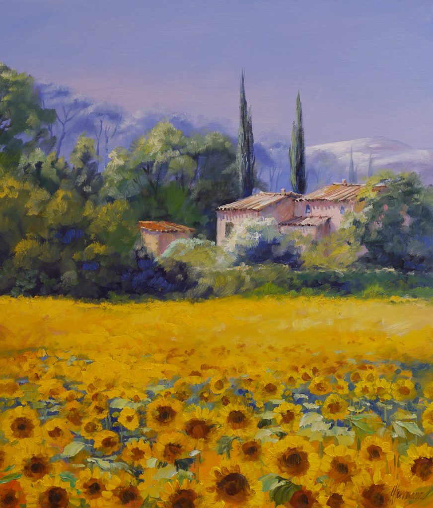 Sonnenblumen in der Provence