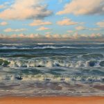 Brandung an der Nordsee
