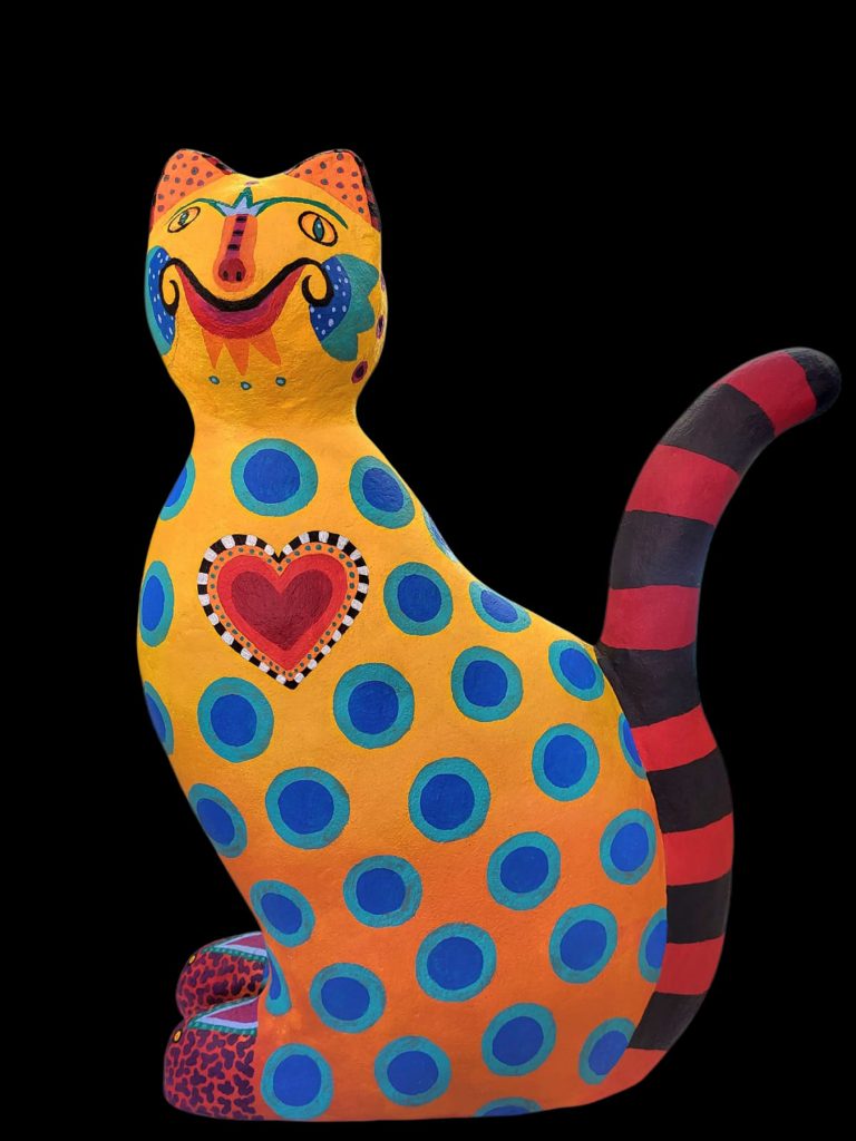 Katze mit Herz