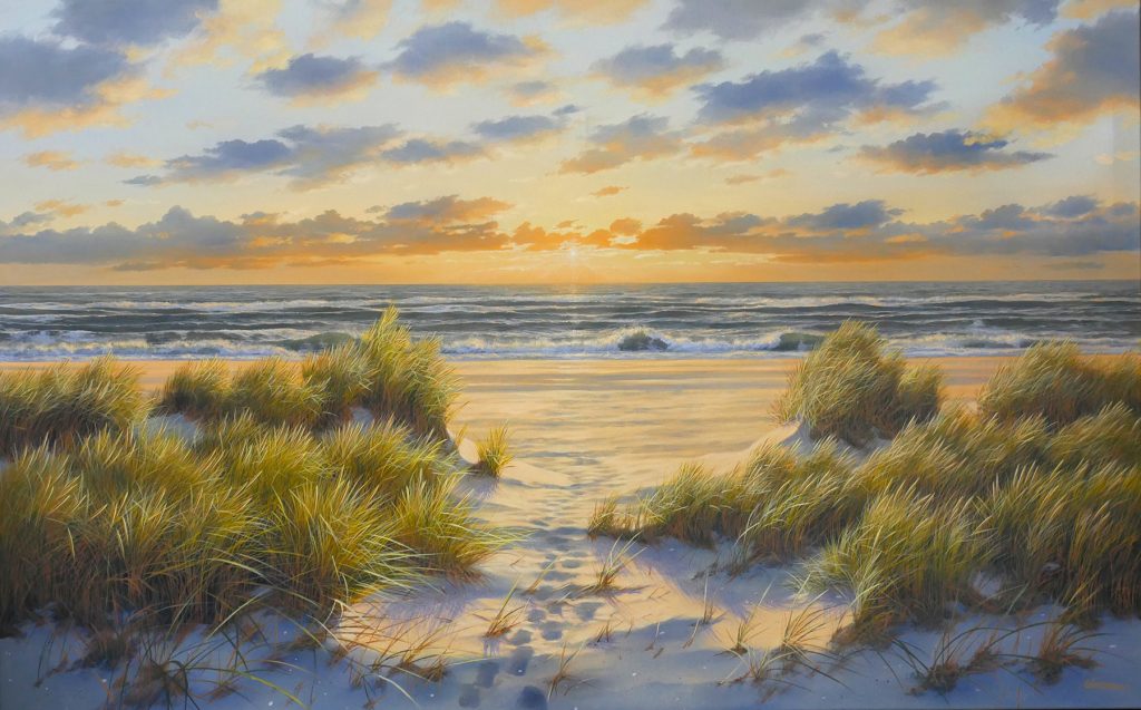 Fußspuren im Sand