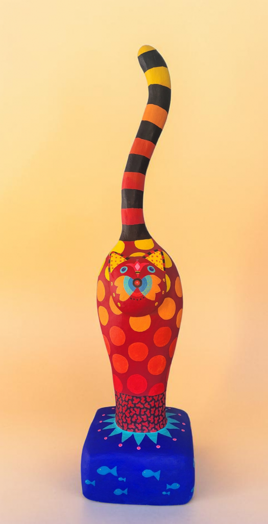 Katze rot